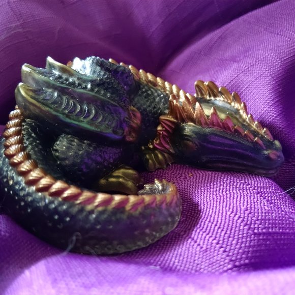 Dragon figure handmade - Picture 4 of 4